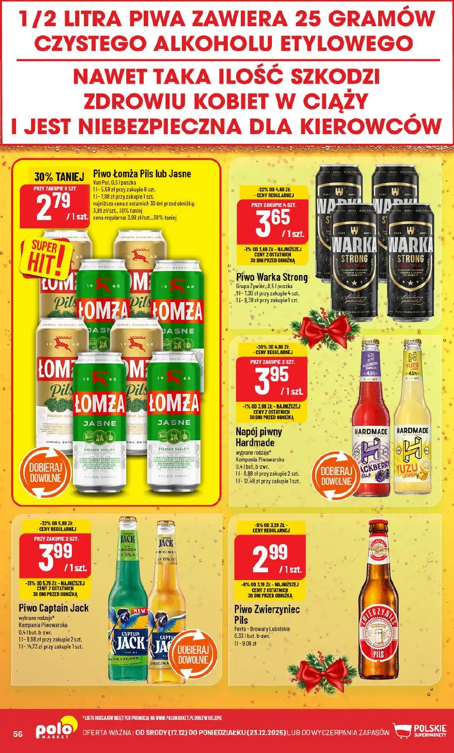 gazetka promocyjna POLOmarket Świętna loteria - Strona 56
