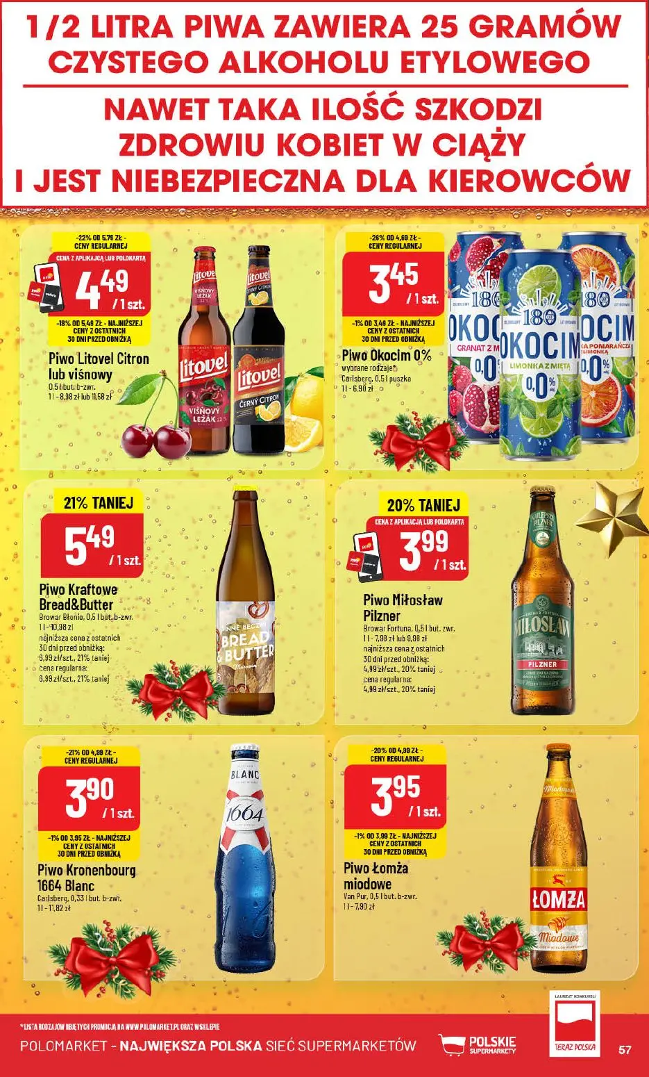gazetka promocyjna POLOmarket Świętna loteria - Strona 57