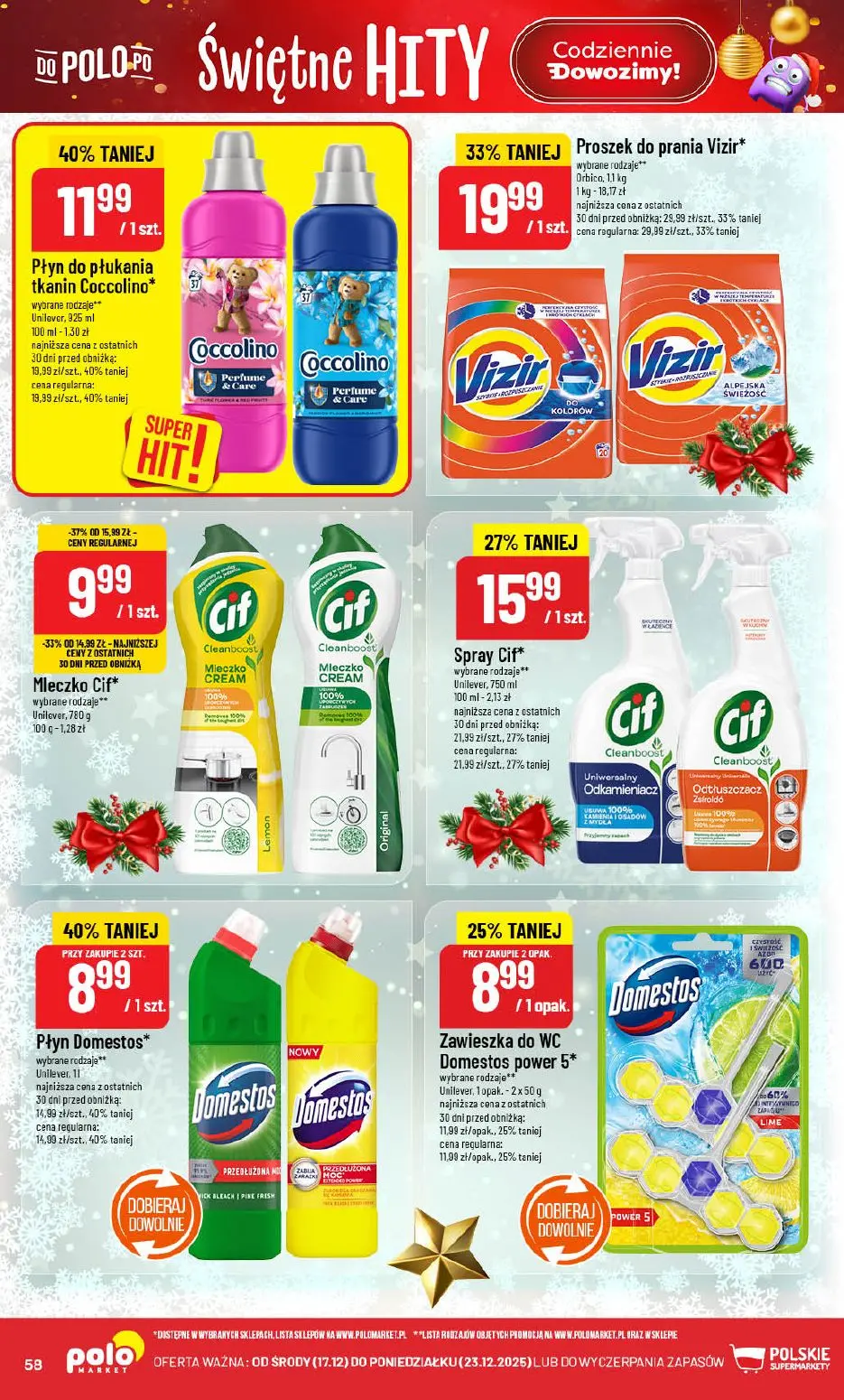 gazetka promocyjna POLOmarket Świętna loteria - Strona 58