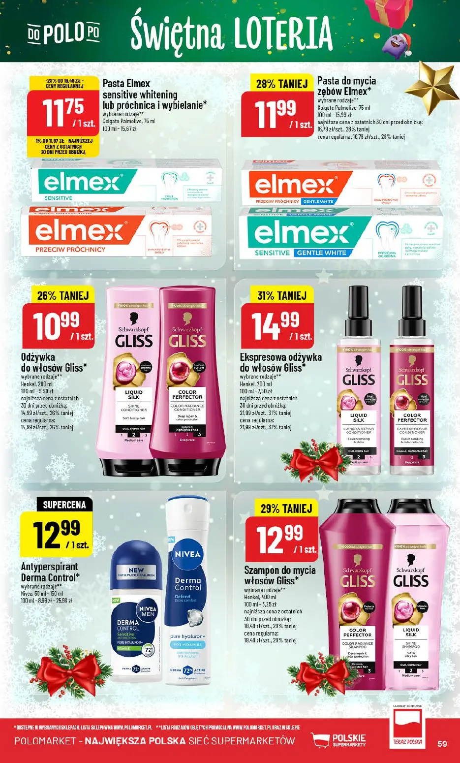 gazetka promocyjna POLOmarket Świętna loteria - Strona 59