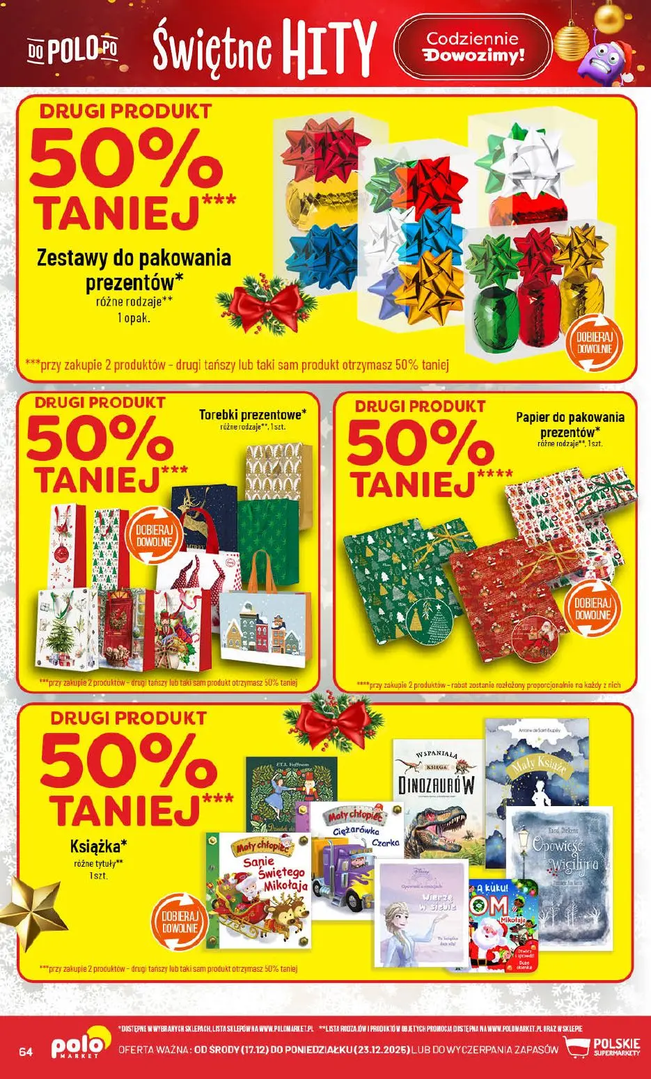 gazetka promocyjna POLOmarket Świętna loteria - Strona 64