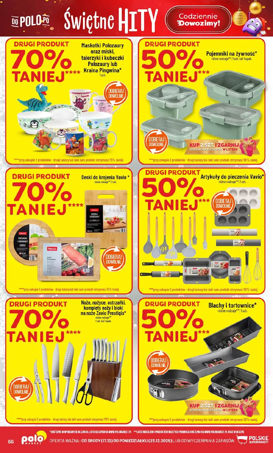 gazetka promocyjna POLOmarket Świętna loteria - Strona 66
