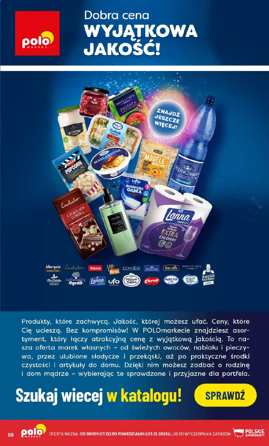 gazetka promocyjna POLOmarket Świętna loteria - Strona 68