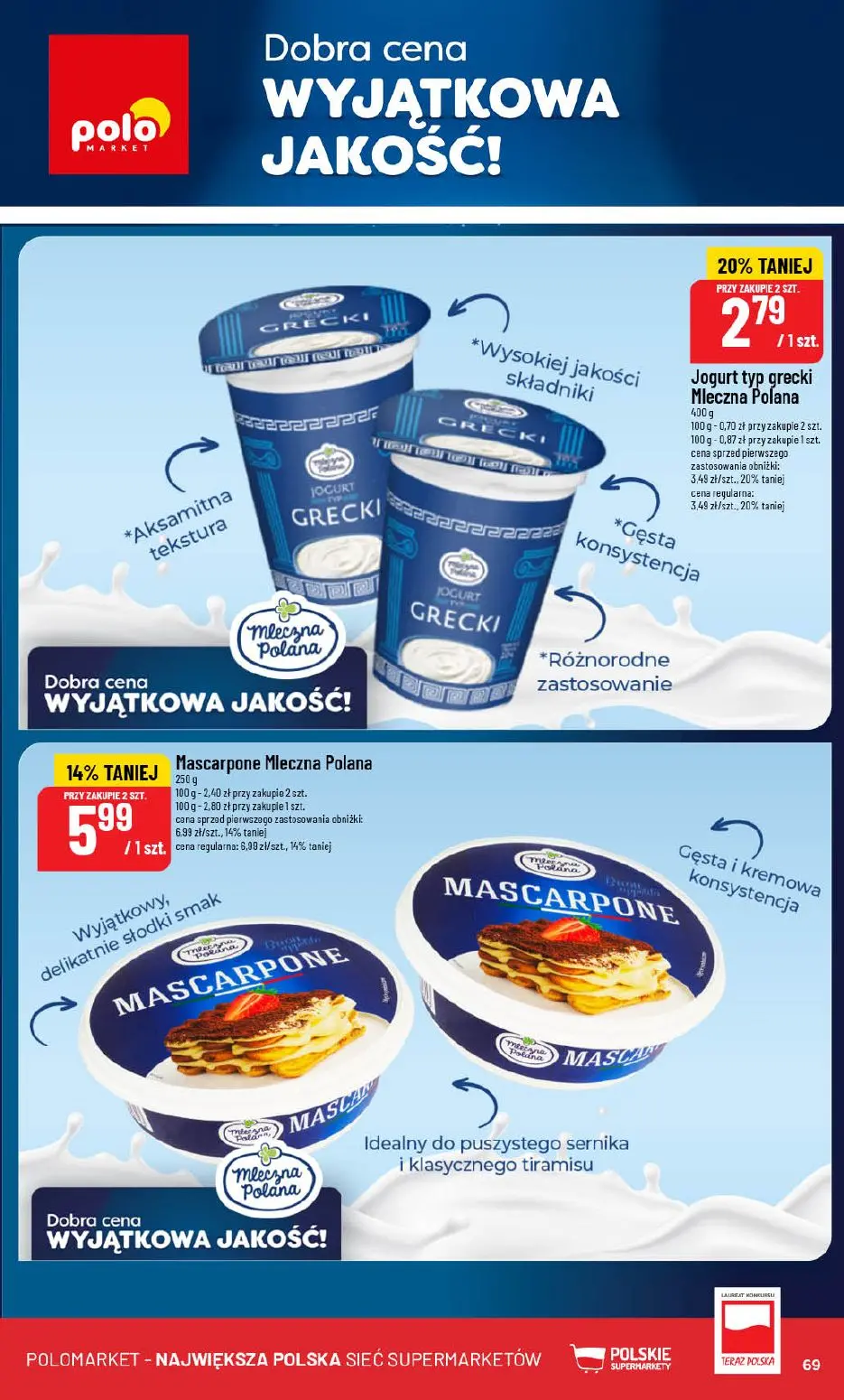 gazetka promocyjna POLOmarket Świętna loteria - Strona 69