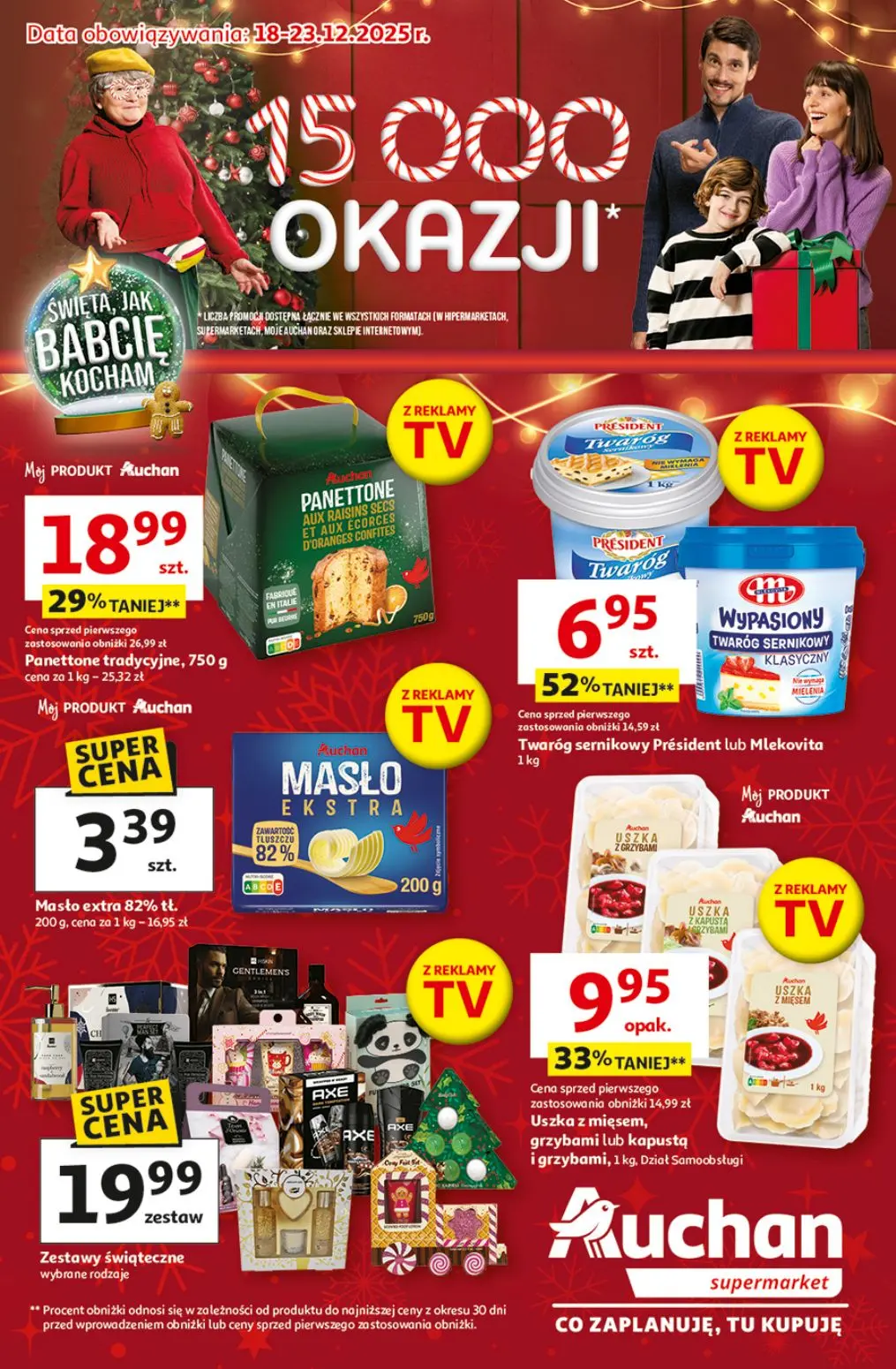 gazetka promocyjna Auchan Supermarket 15000 okazji - Strona 1