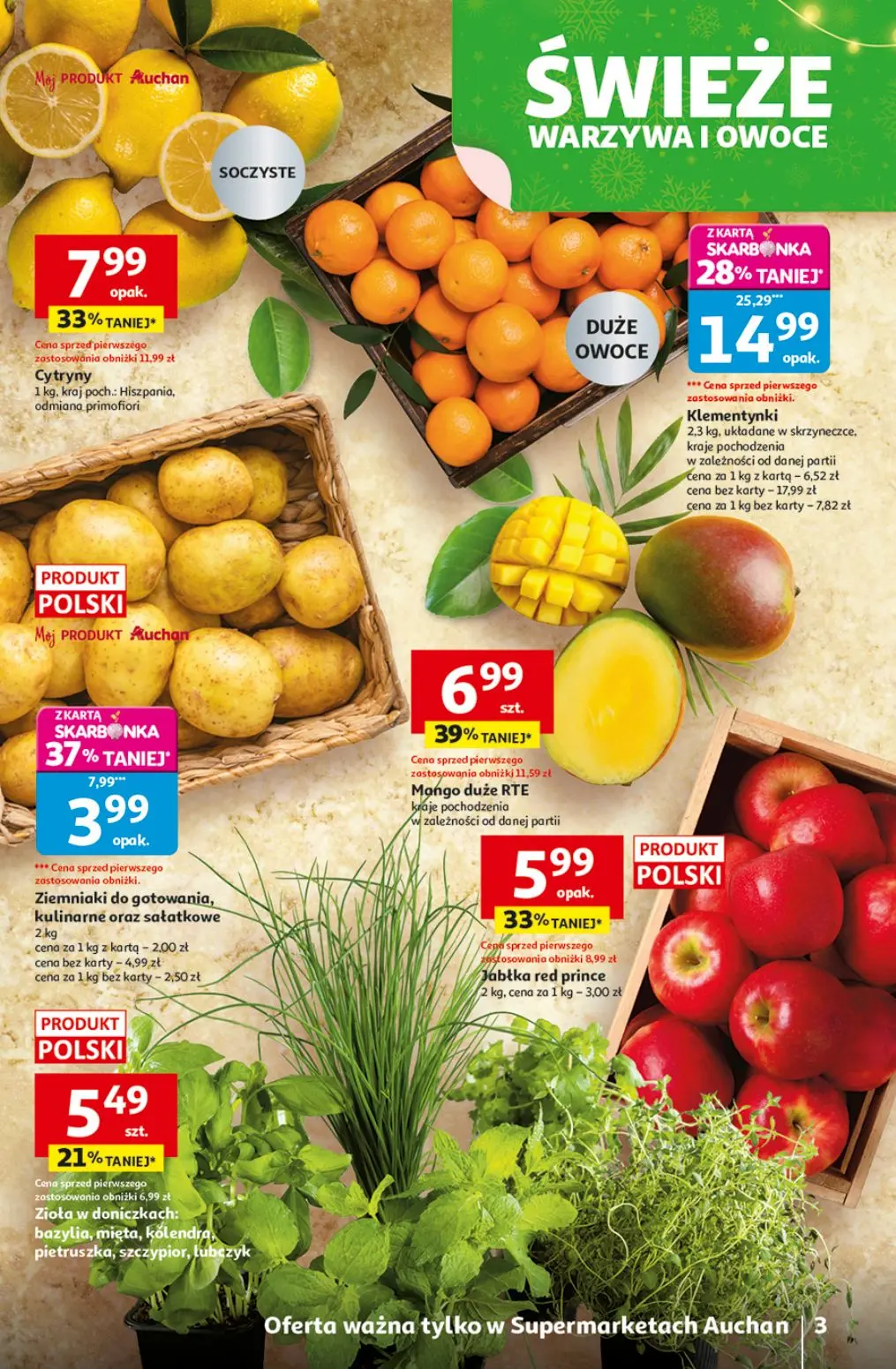 gazetka promocyjna Auchan Supermarket 15000 okazji - Strona 3