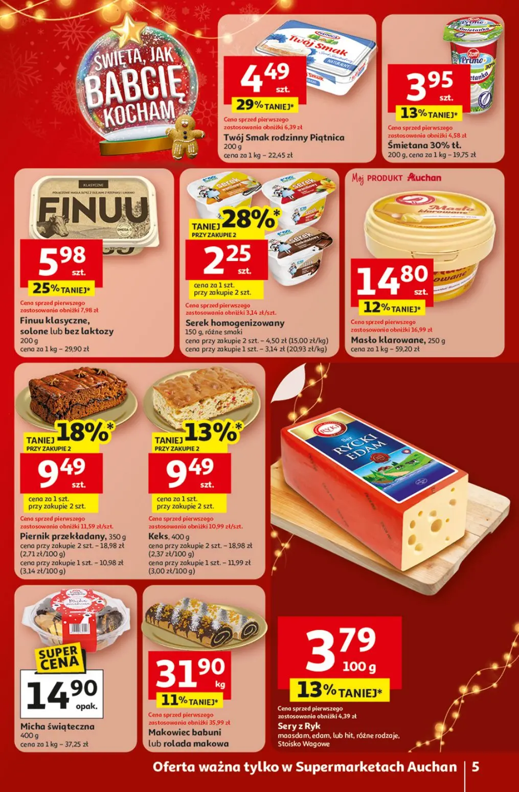 gazetka promocyjna Auchan Supermarket 15000 okazji - Strona 5
