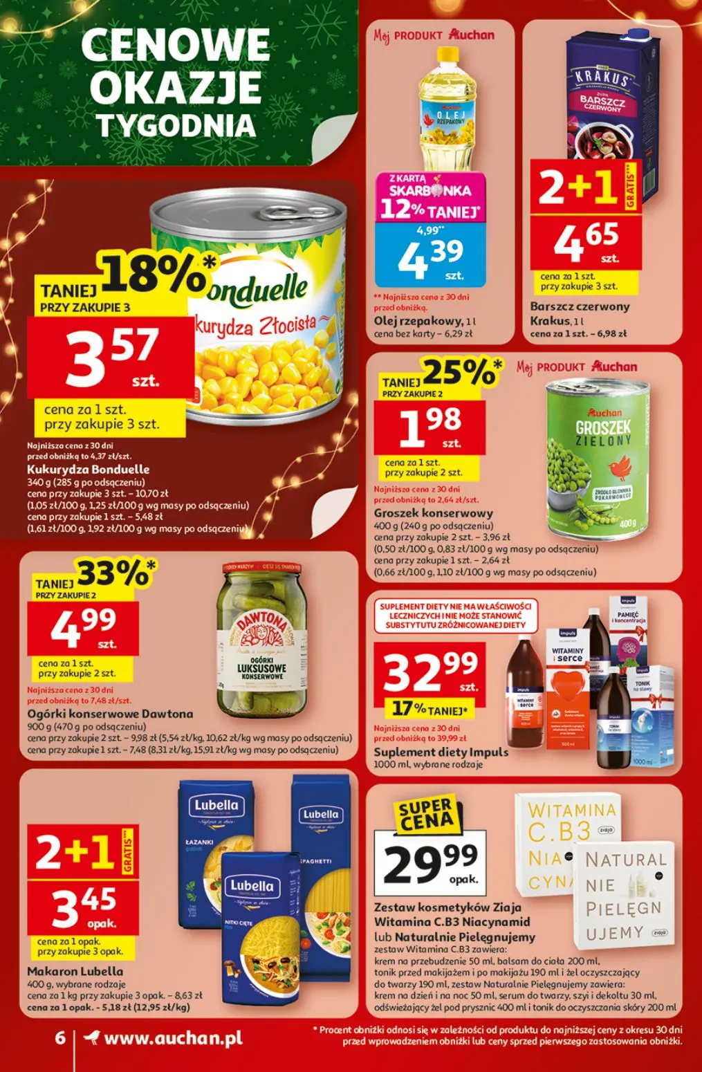 gazetka promocyjna Auchan Supermarket 15000 okazji - Strona 6