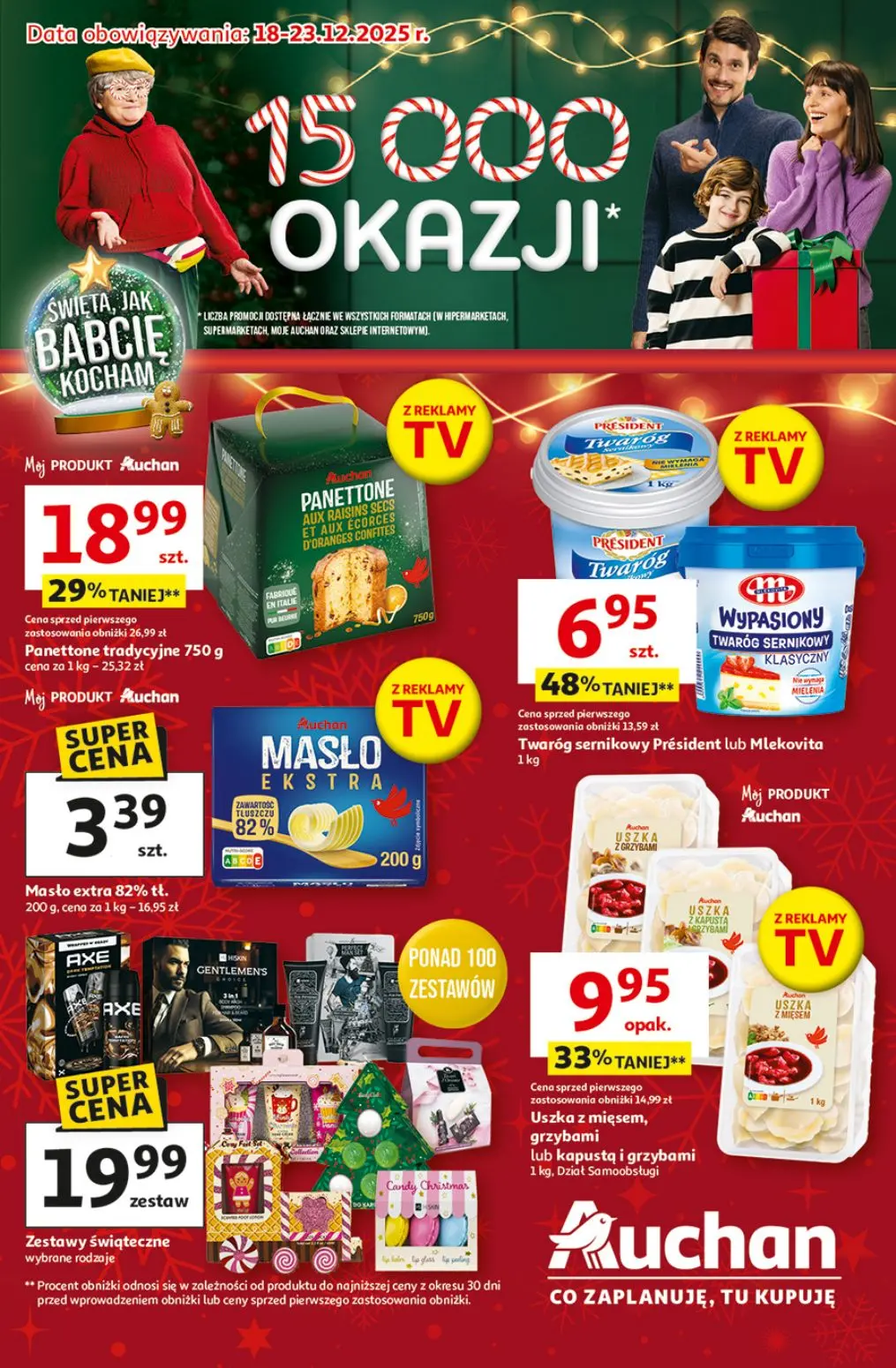 gazetka promocyjna Auchan 15000 okazji - Strona 1