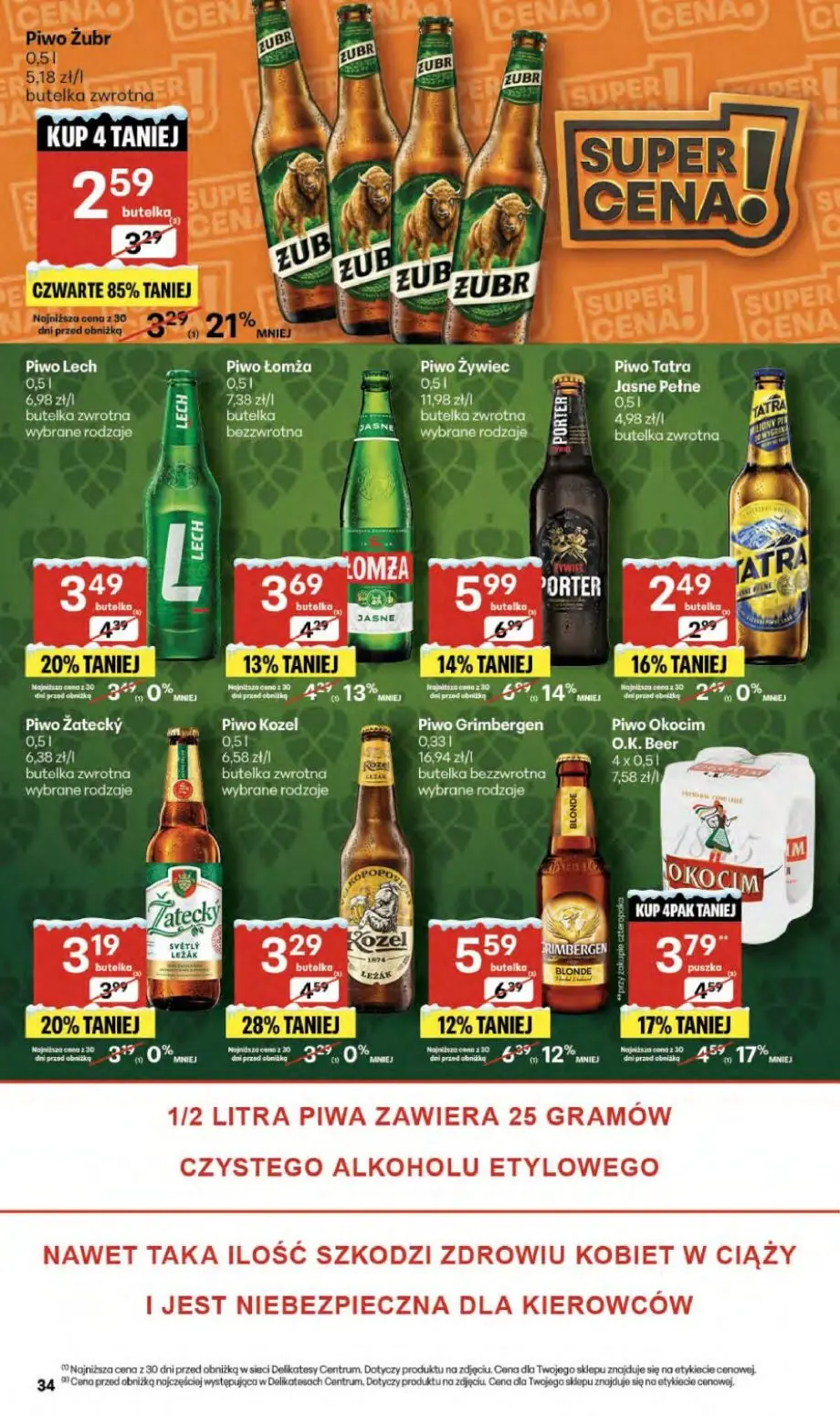 gazetka promocyjna Delikatesy Centrum Od czwartku - Strona 34