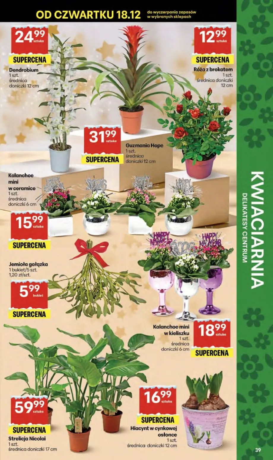 gazetka promocyjna Delikatesy Centrum Od czwartku - Strona 39