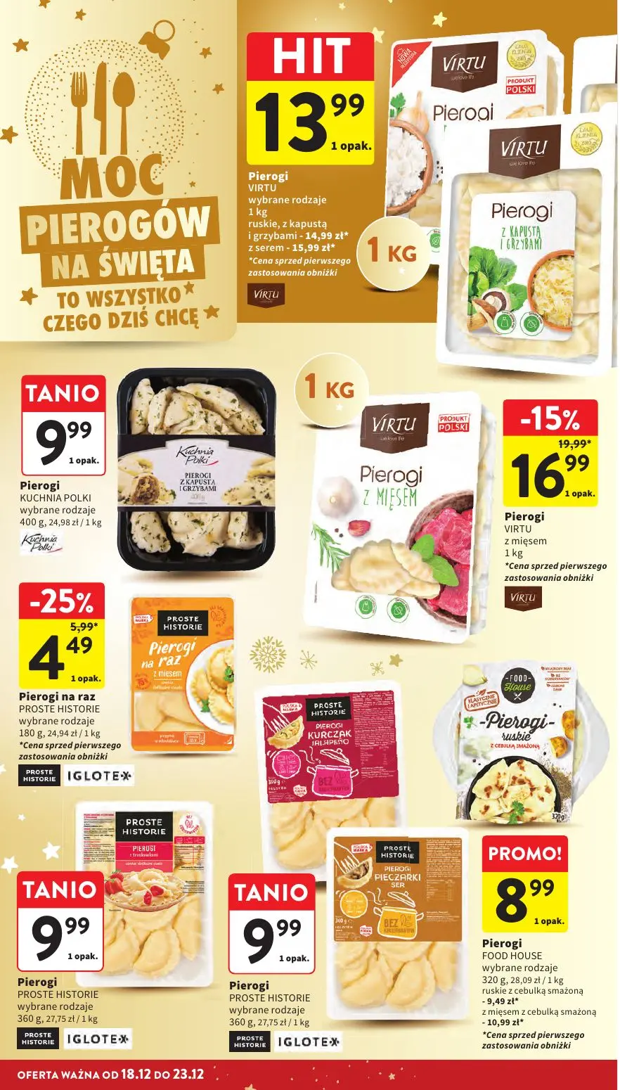 gazetka promocyjna Intermarche Wszystko czego chcę na Święta - Strona 18