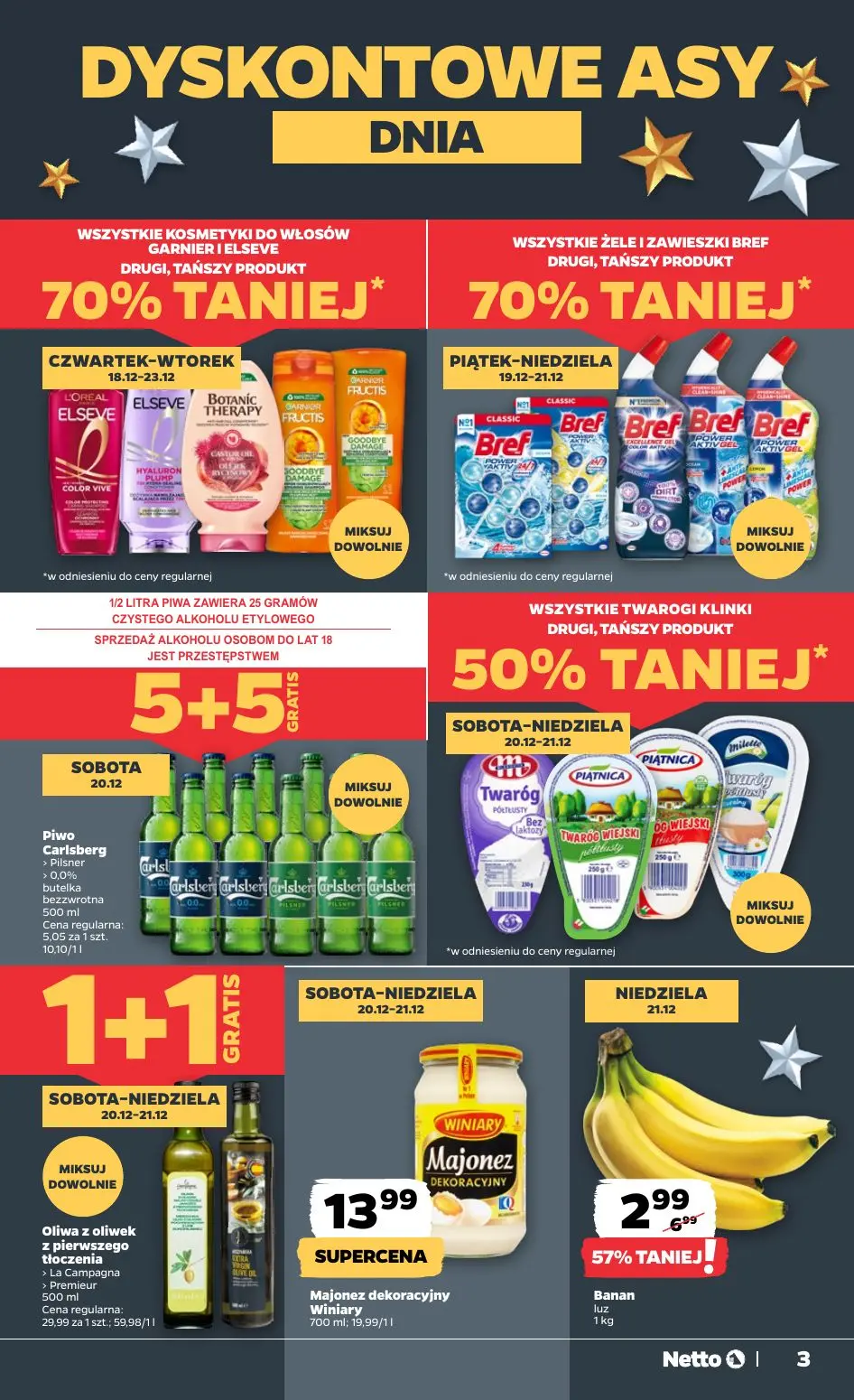gazetka promocyjna NETTO Zadziwiająco tanie Święta - Strona 3