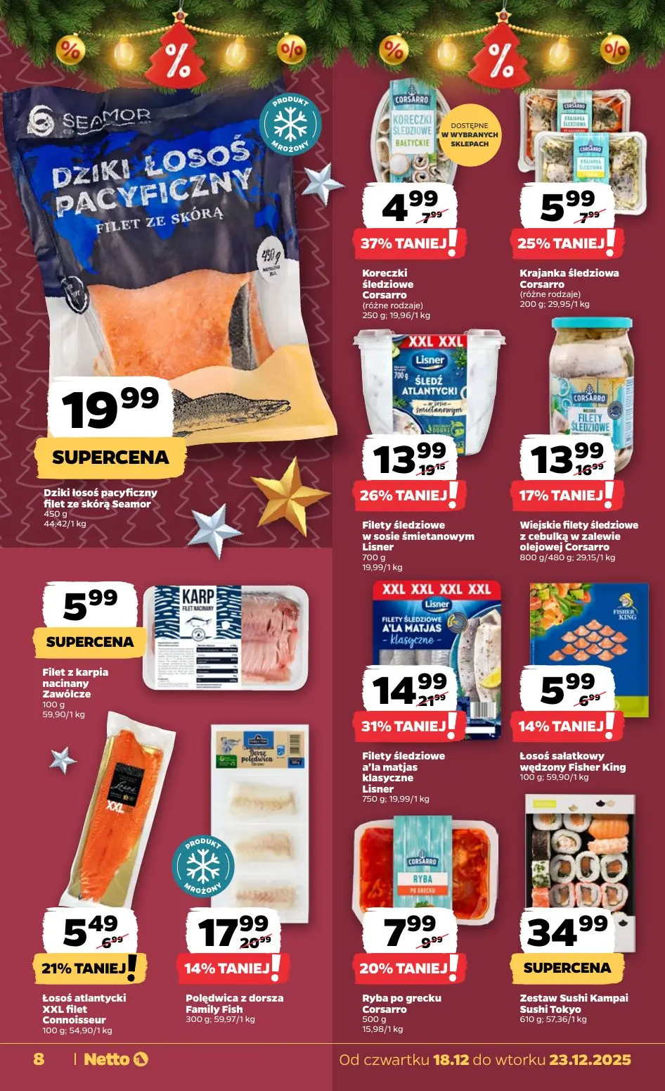 gazetka promocyjna NETTO Zadziwiająco tanie Święta - Strona 8