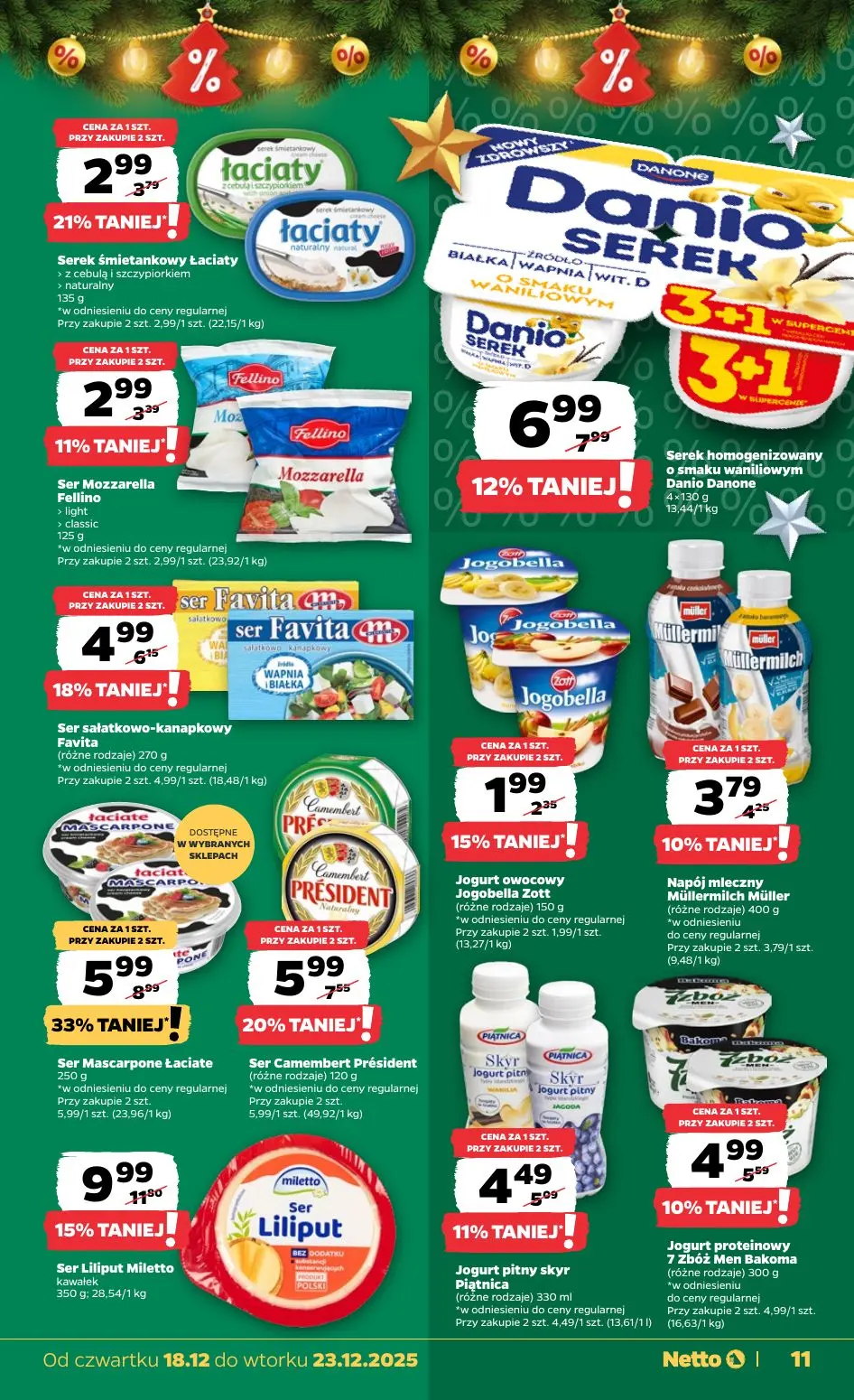 gazetka promocyjna NETTO Zadziwiająco tanie Święta - Strona 11