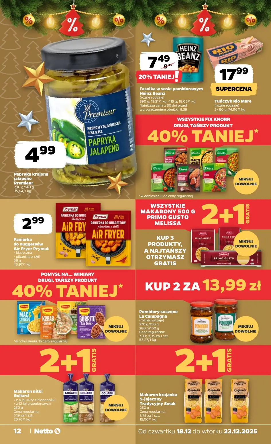 gazetka promocyjna NETTO Zadziwiająco tanie Święta - Strona 12