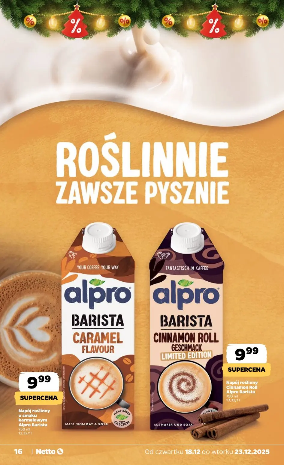 gazetka promocyjna NETTO Zadziwiająco tanie Święta - Strona 16