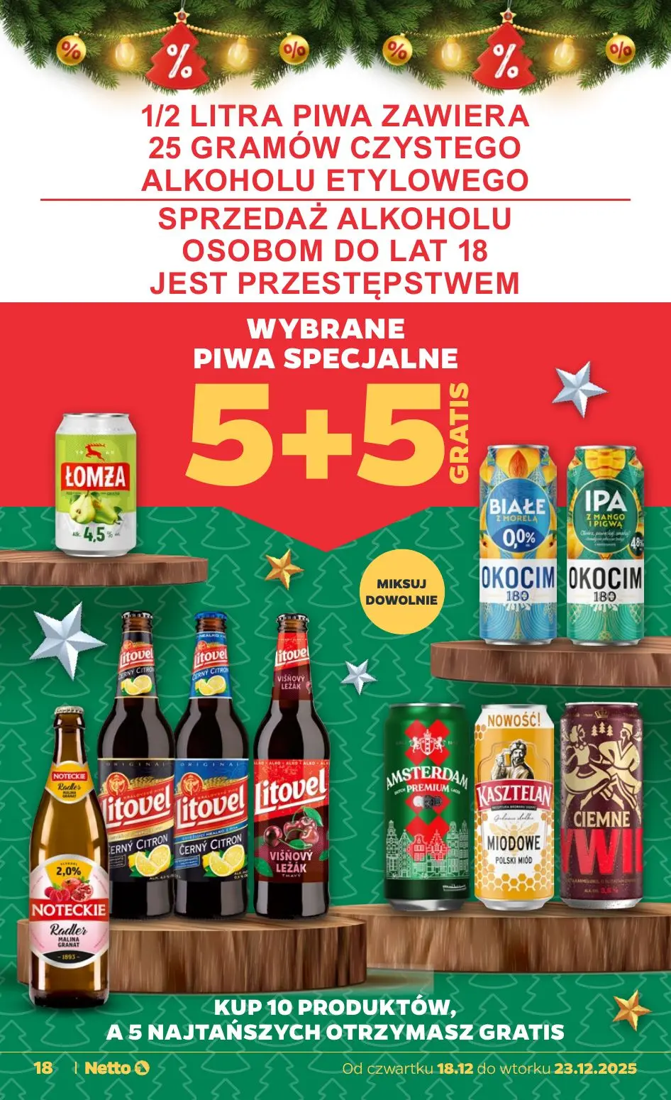 gazetka promocyjna NETTO Zadziwiająco tanie Święta - Strona 18
