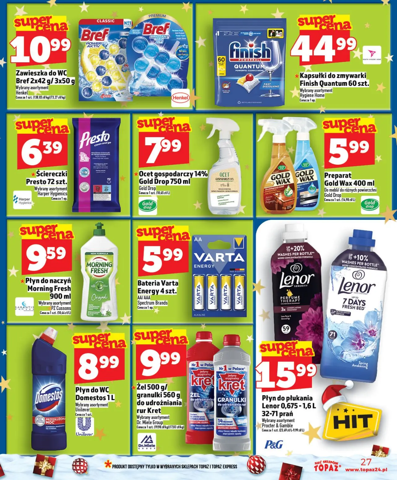 gazetka promocyjna Topaz Ogólna - Strona 27