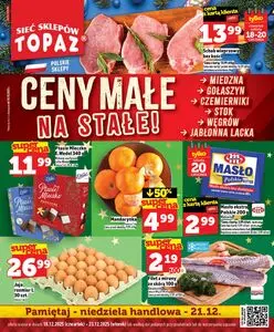 Gazetka promocyjna Topaz, ważna od 2025-12-18 do 2025-12-23.