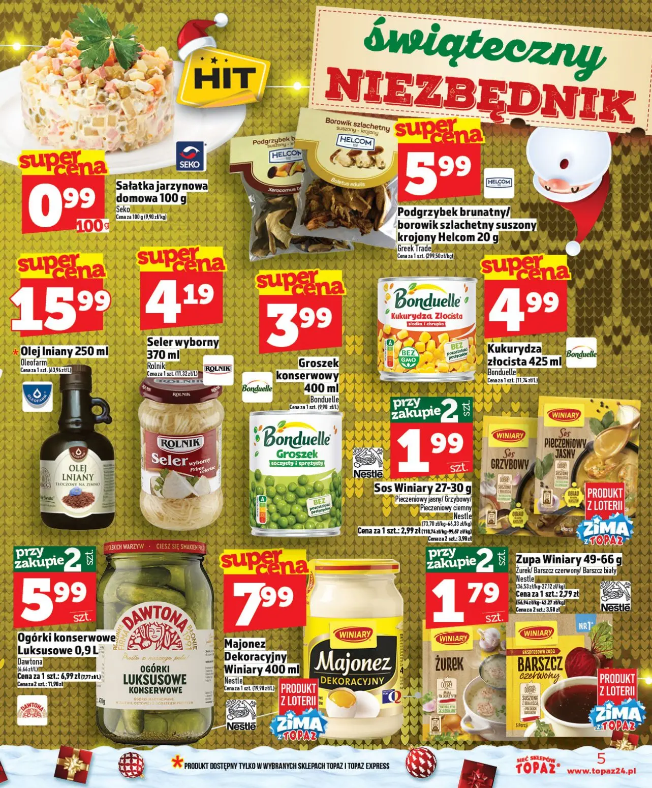 gazetka promocyjna Topaz Warszawa - Strona 5