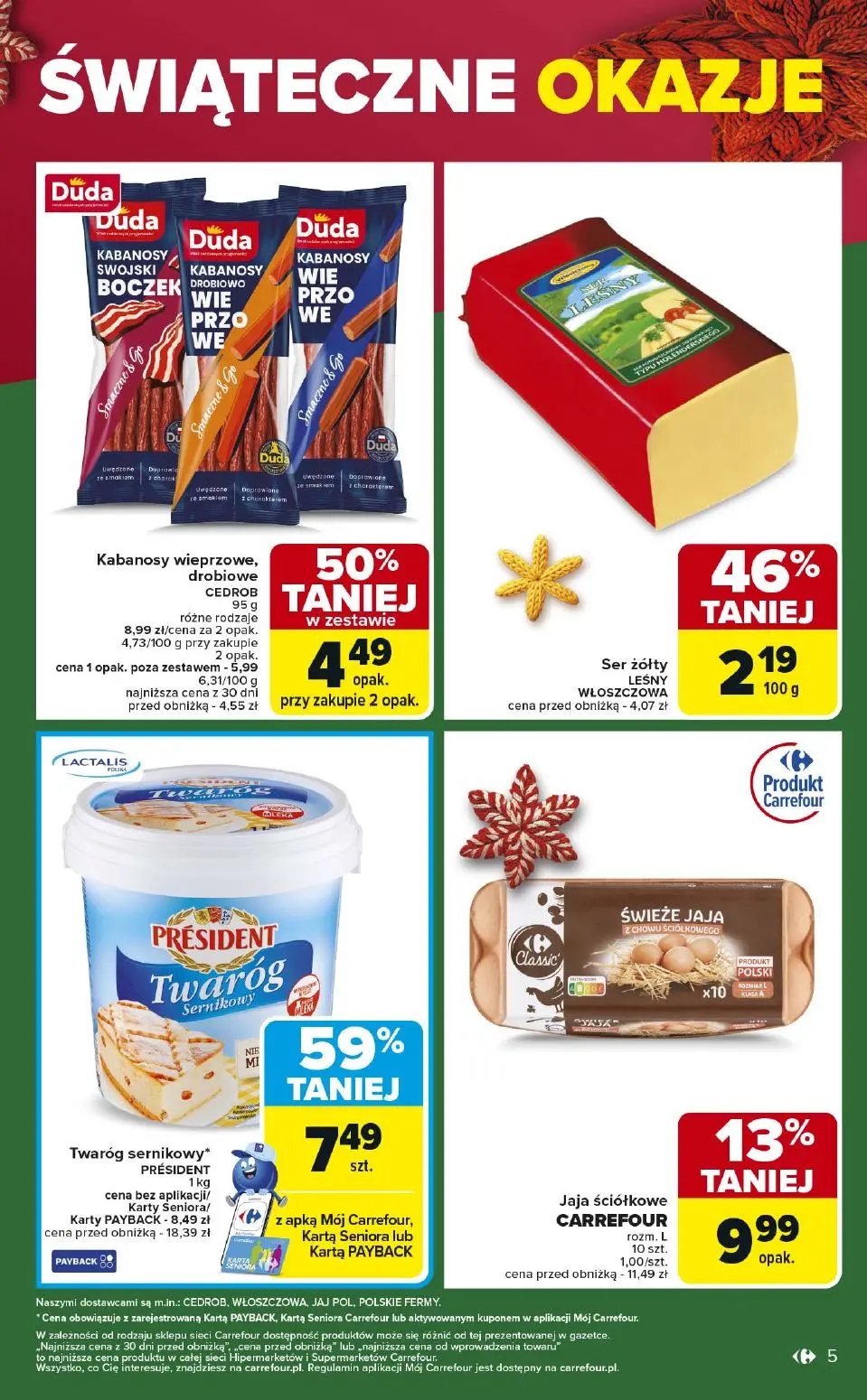 gazetka promocyjna Carrefour Świąteczne okazje - Strona 5