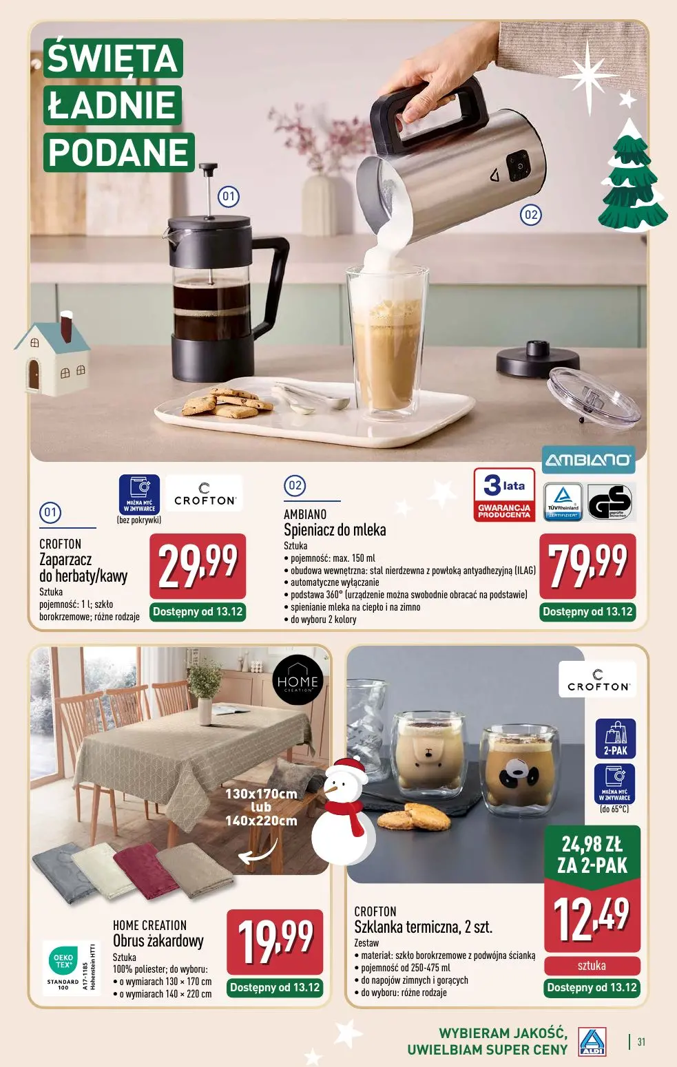 gazetka promocyjna ALDI Katalog z prezentami - Strona 31