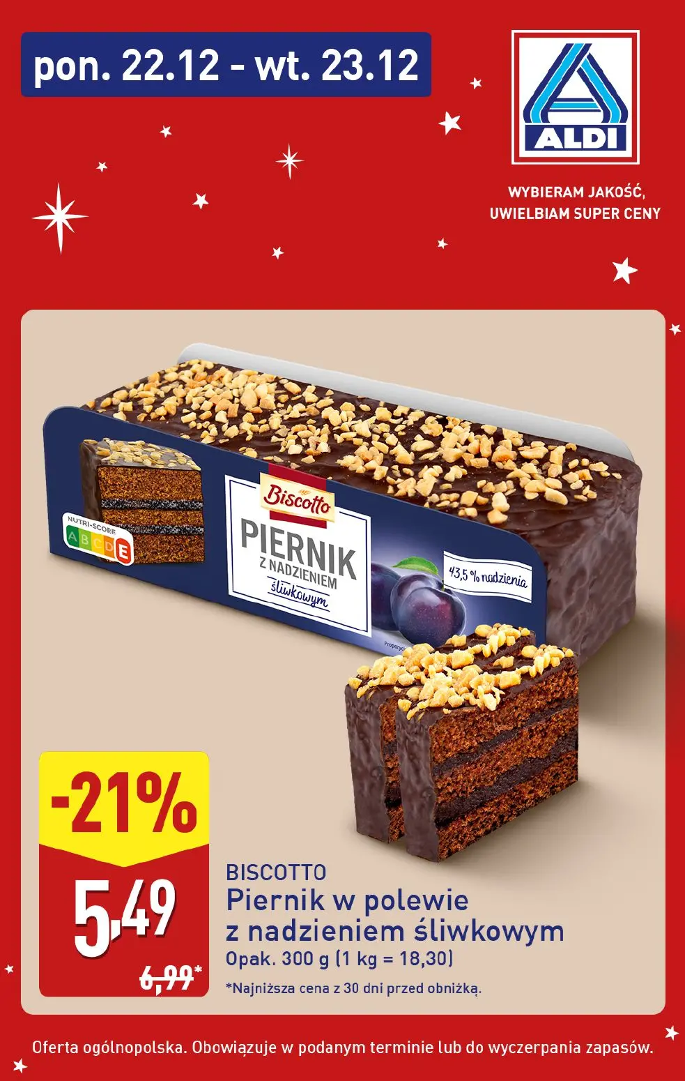 gazetka promocyjna ALDI Ciasta w ALDI - Strona 2