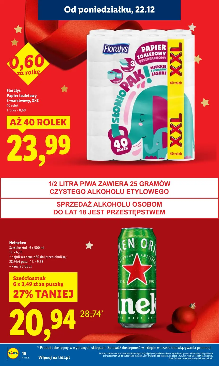 gazetka promocyjna LIDL Od poniedziałku  - Strona 18