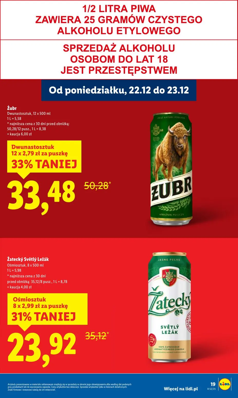 gazetka promocyjna LIDL Od poniedziałku  - Strona 19