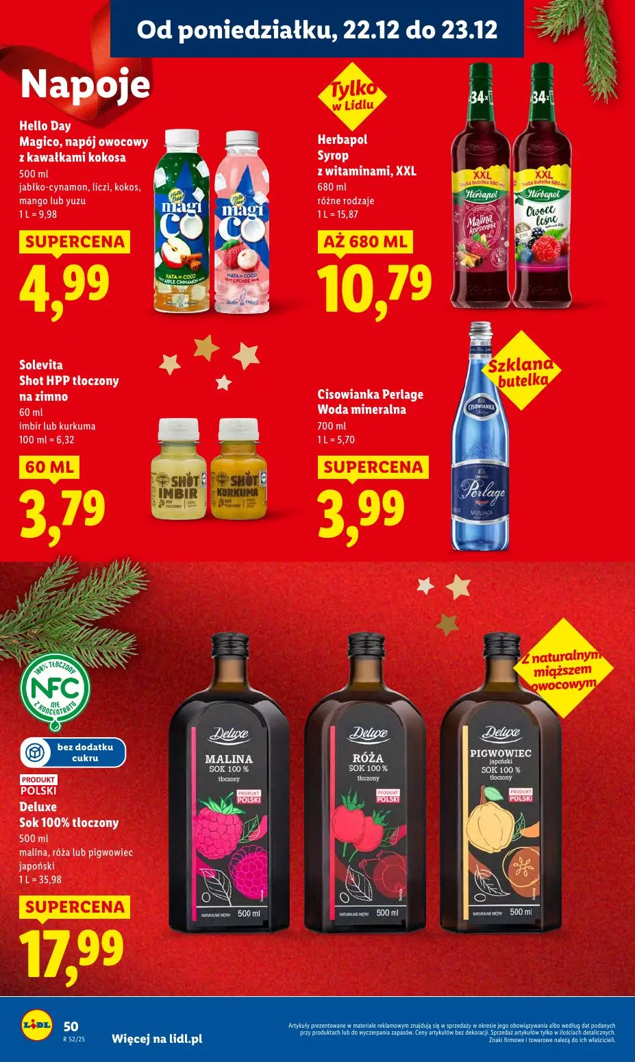 gazetka promocyjna LIDL Od poniedziałku  - Strona 52