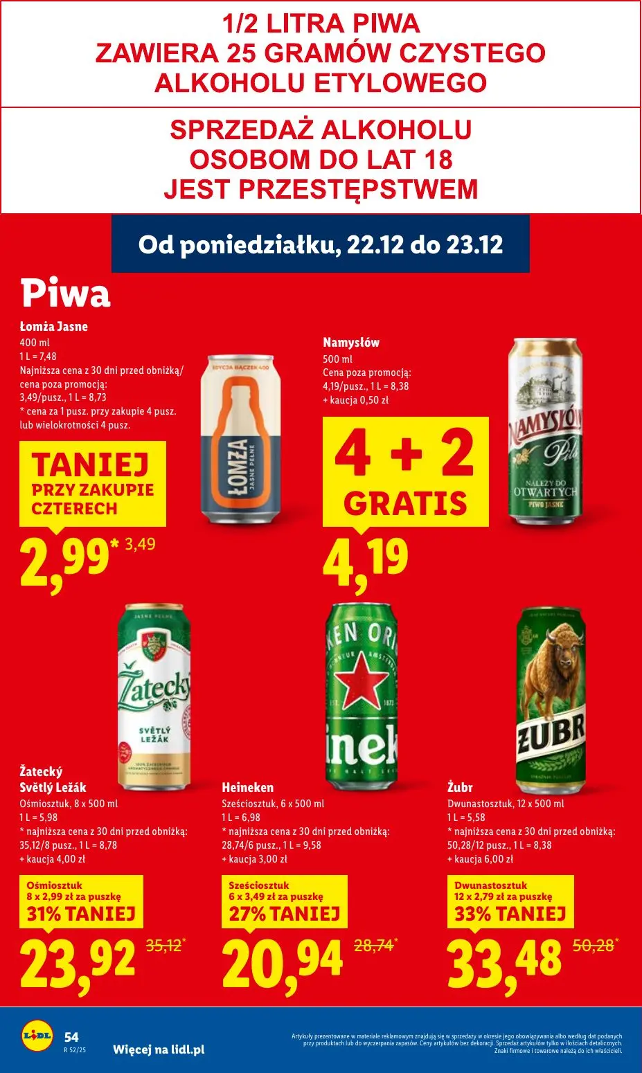 gazetka promocyjna LIDL Od poniedziałku  - Strona 56