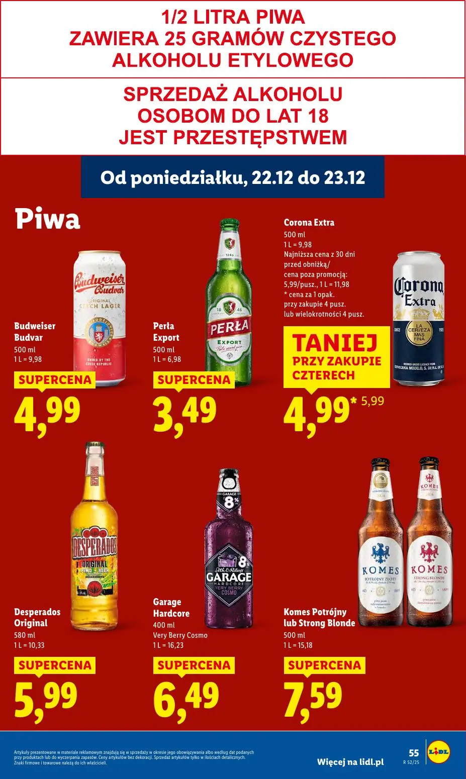 gazetka promocyjna LIDL Od poniedziałku  - Strona 57