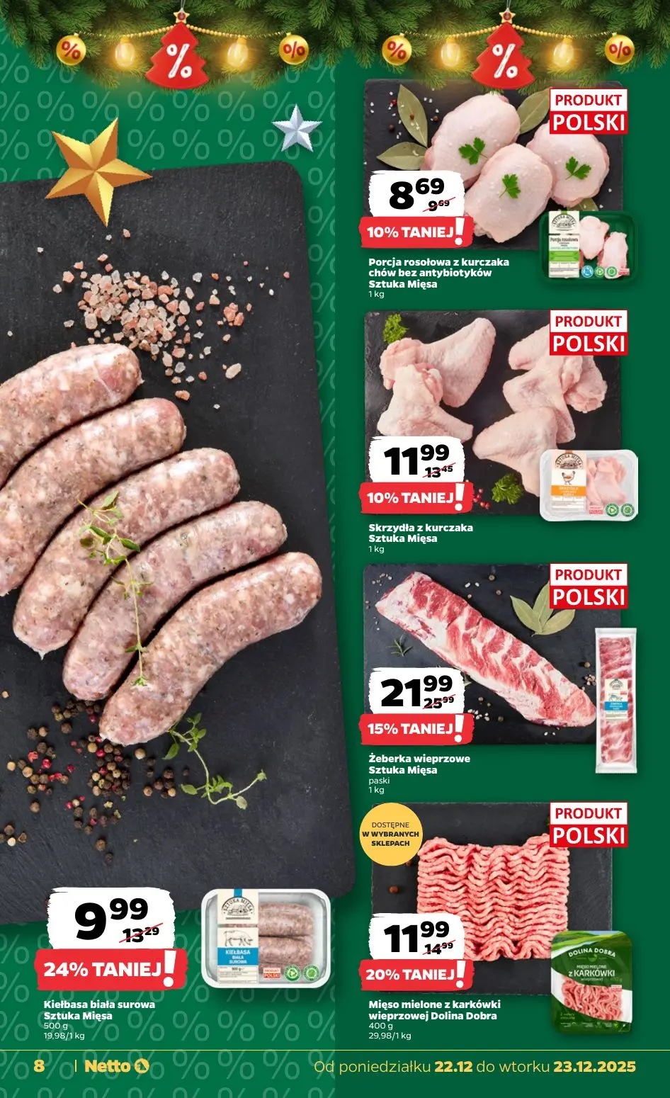 gazetka promocyjna NETTO Od poniedziałku - Strona 8