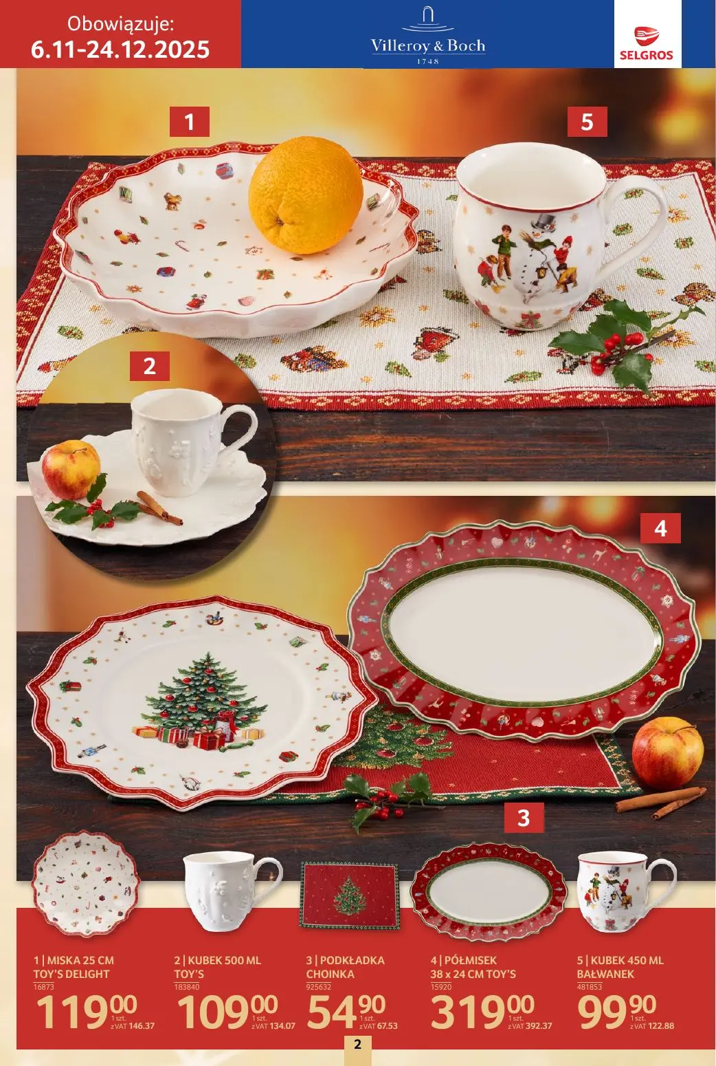 gazetka promocyjna SELGROS Katalog Boże Narodzenie - Strona 2