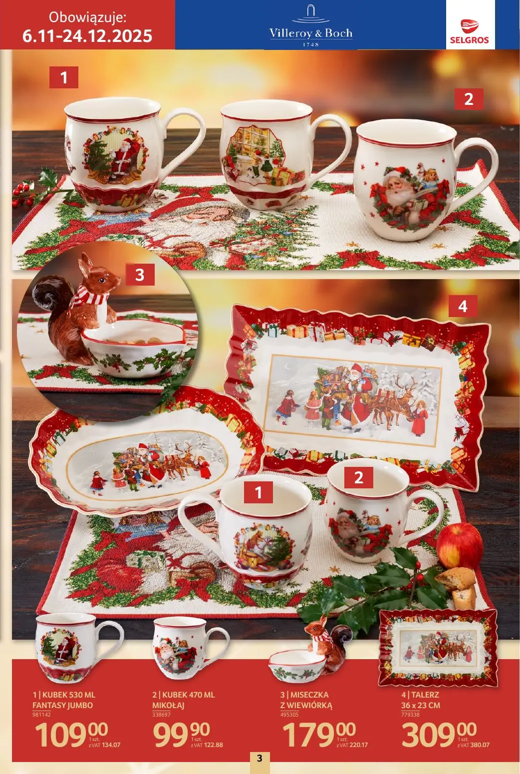 gazetka promocyjna SELGROS Katalog Boże Narodzenie - Strona 3