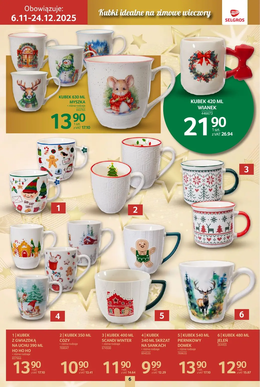 gazetka promocyjna SELGROS Katalog Boże Narodzenie - Strona 6
