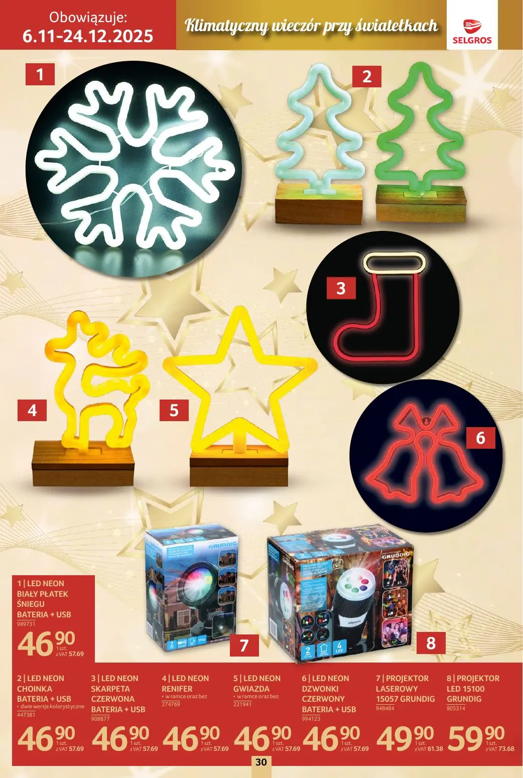 gazetka promocyjna SELGROS Katalog Boże Narodzenie - Strona 30