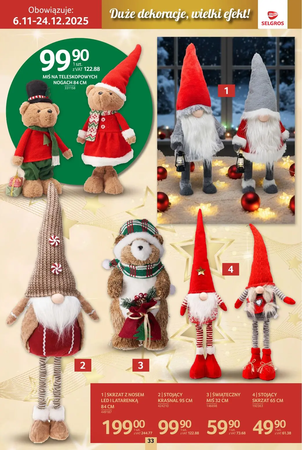 gazetka promocyjna SELGROS Katalog Boże Narodzenie - Strona 33
