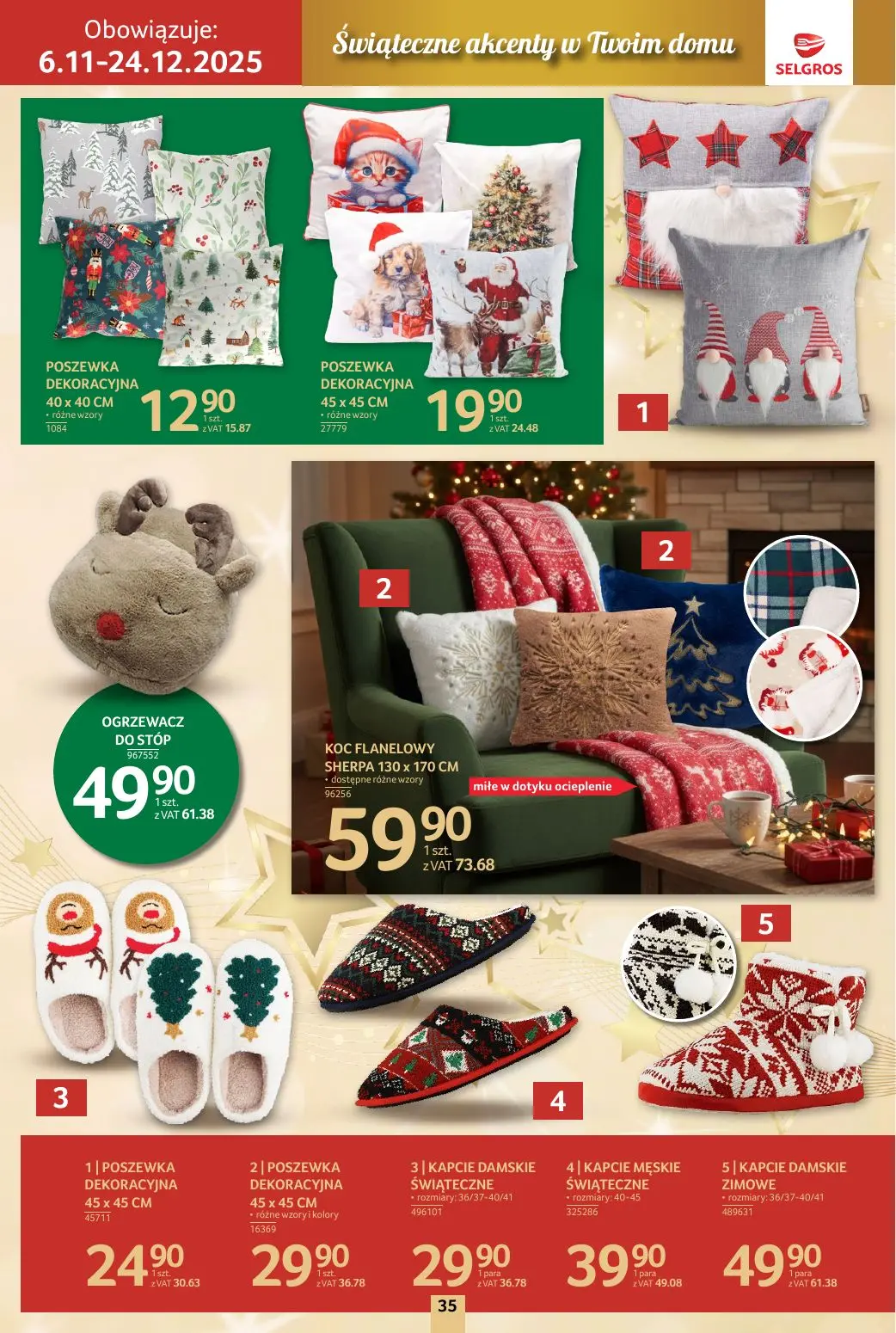 gazetka promocyjna SELGROS Katalog Boże Narodzenie - Strona 35