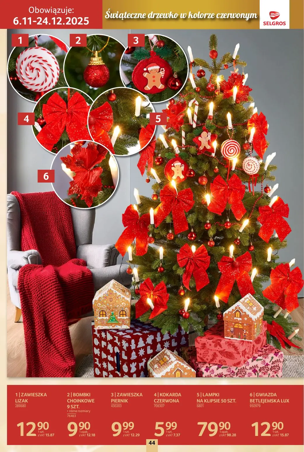 gazetka promocyjna SELGROS Katalog Boże Narodzenie - Strona 44