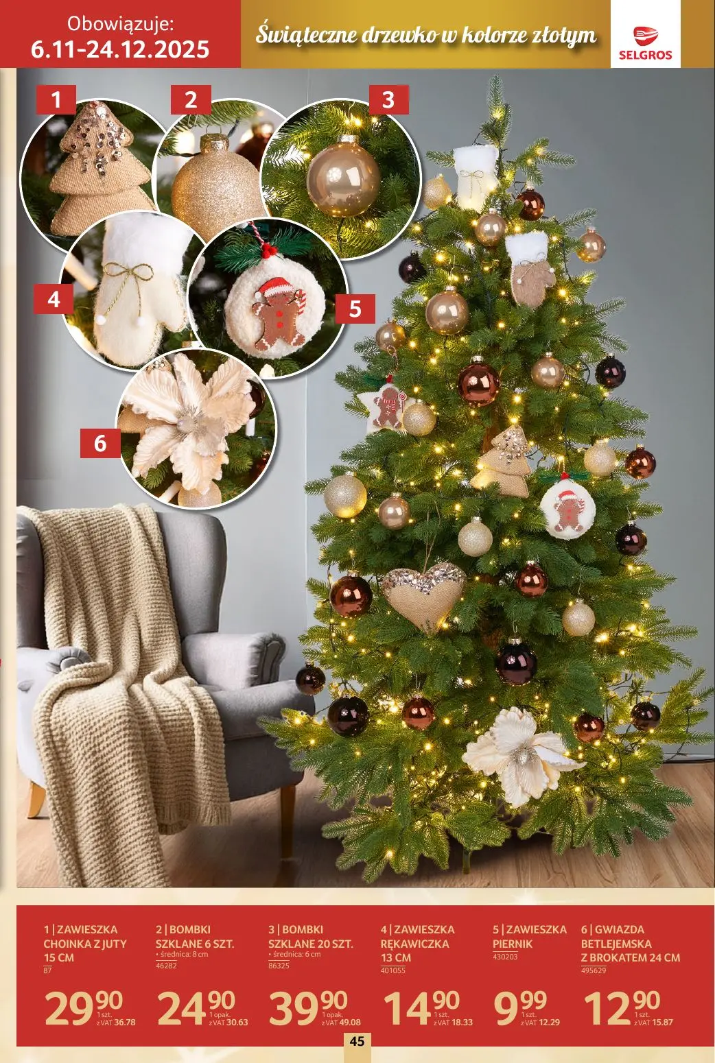 gazetka promocyjna SELGROS Katalog Boże Narodzenie - Strona 45