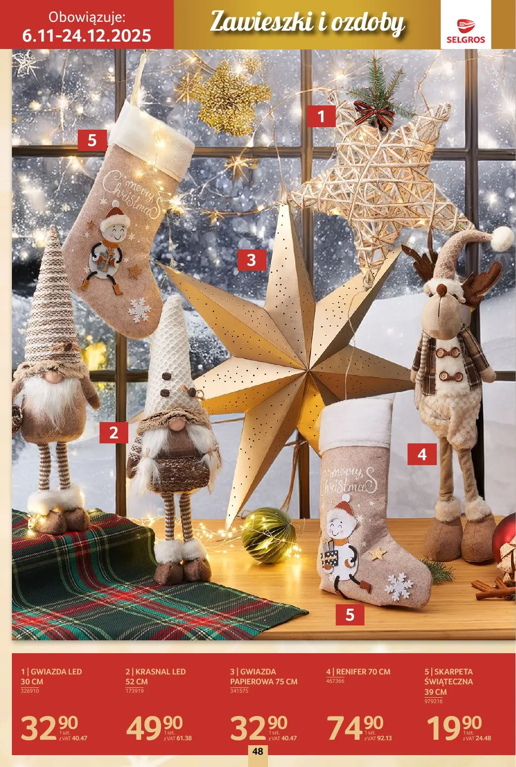 gazetka promocyjna SELGROS Katalog Boże Narodzenie - Strona 48