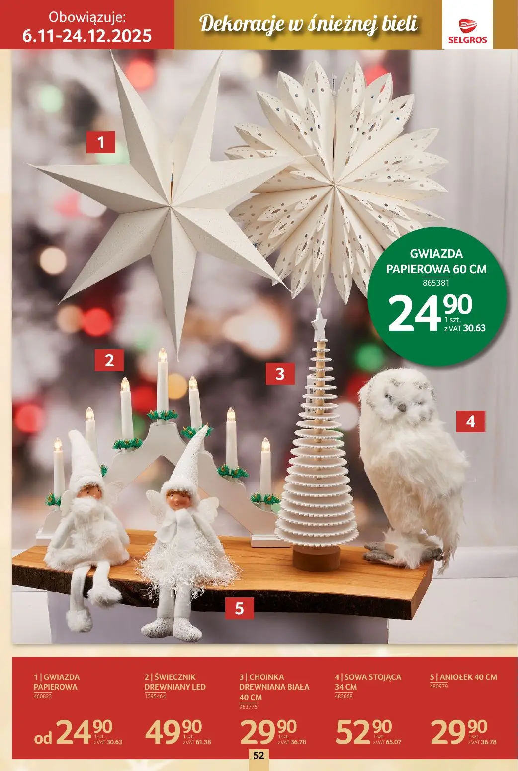 gazetka promocyjna SELGROS Katalog Boże Narodzenie - Strona 52