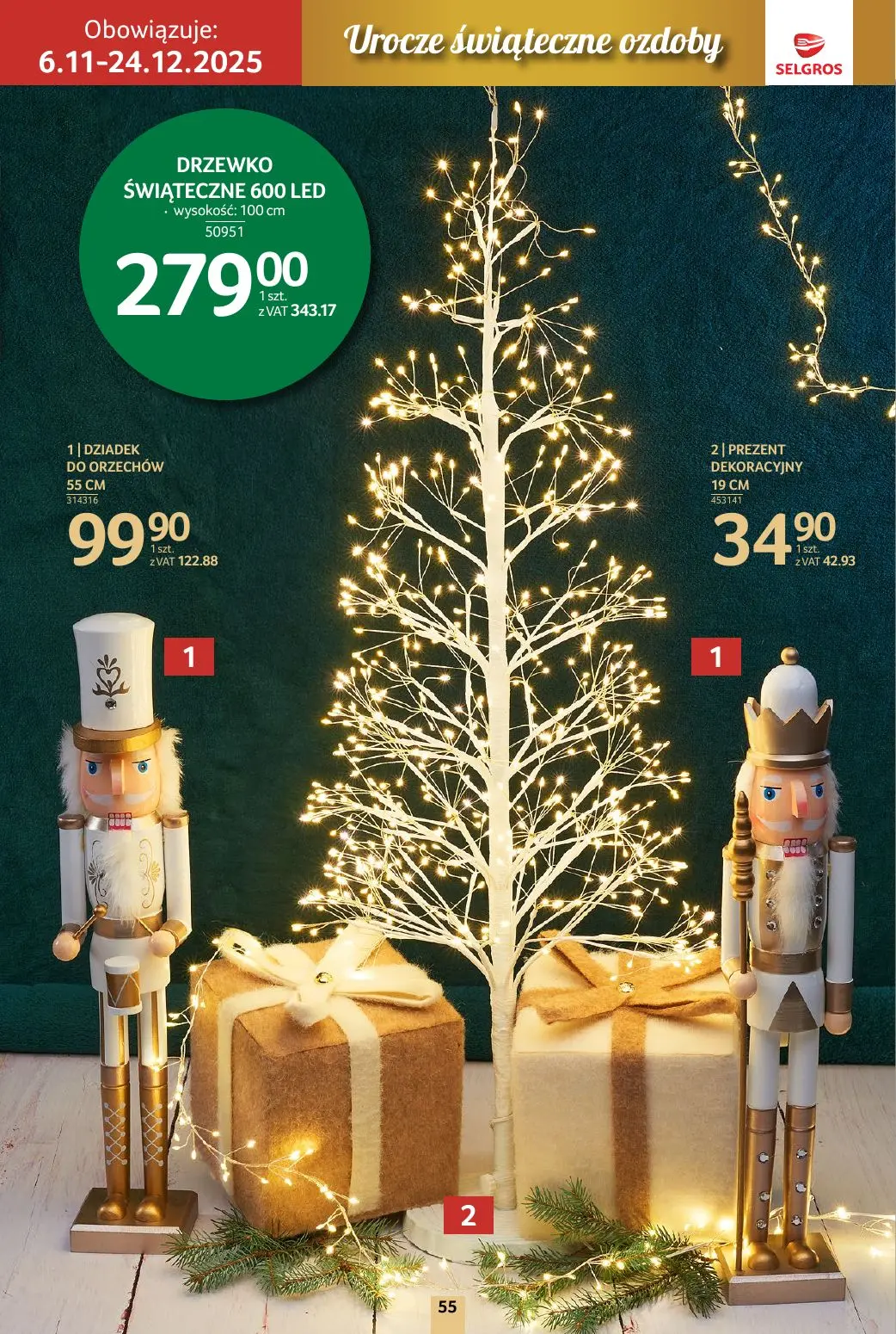 gazetka promocyjna SELGROS Katalog Boże Narodzenie - Strona 55