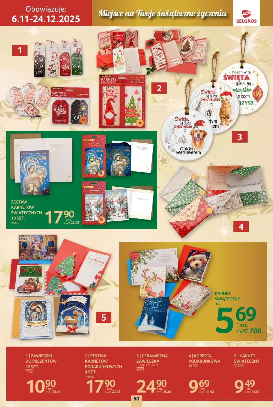 gazetka promocyjna SELGROS Katalog Boże Narodzenie - Strona 60