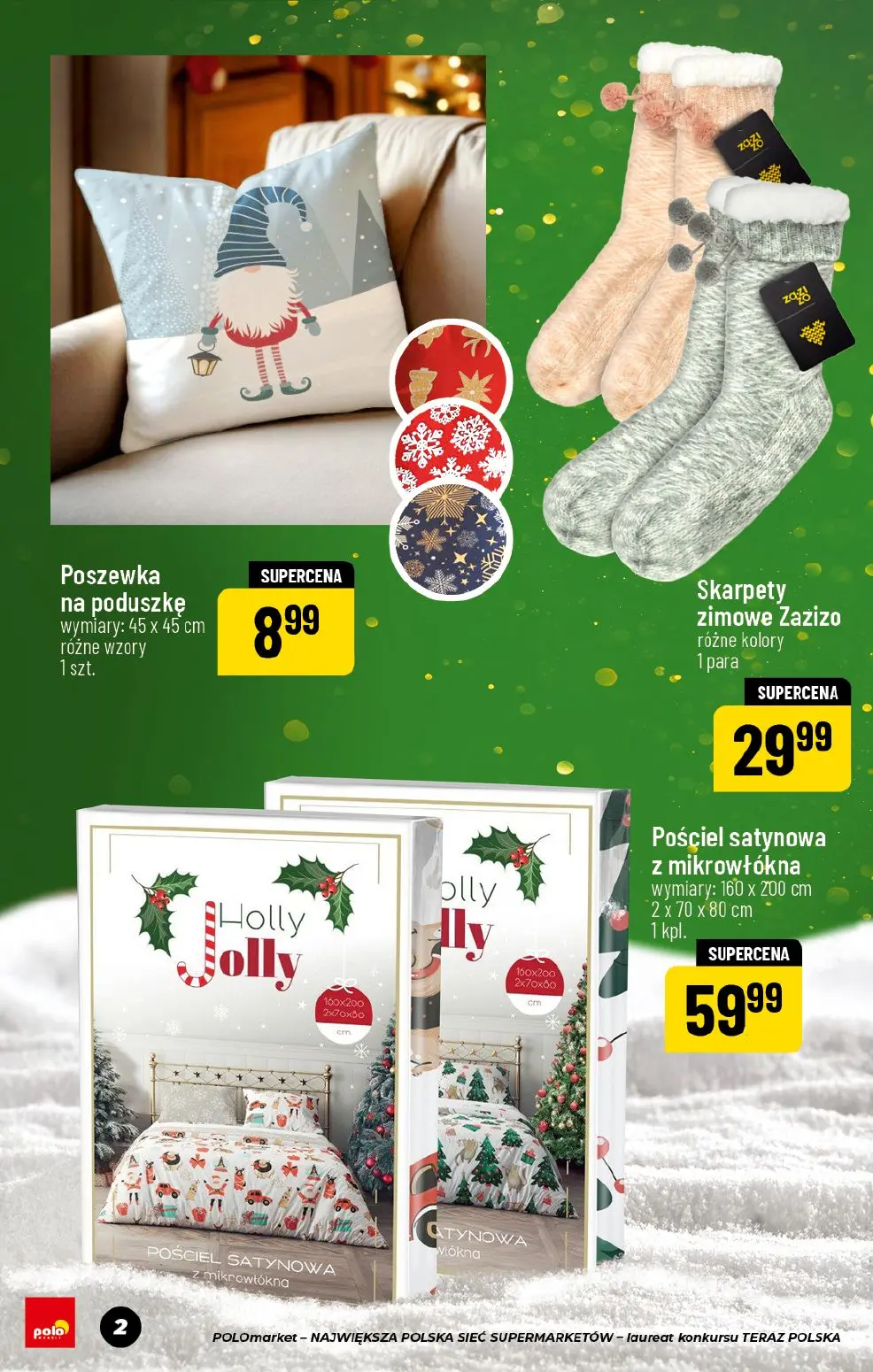 gazetka promocyjna POLOmarket Świętne hity 🎄 - Strona 2