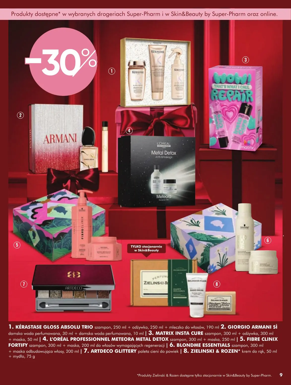 gazetka promocyjna SUPER-PHARM Jakie piękne Święta - Strona 9
