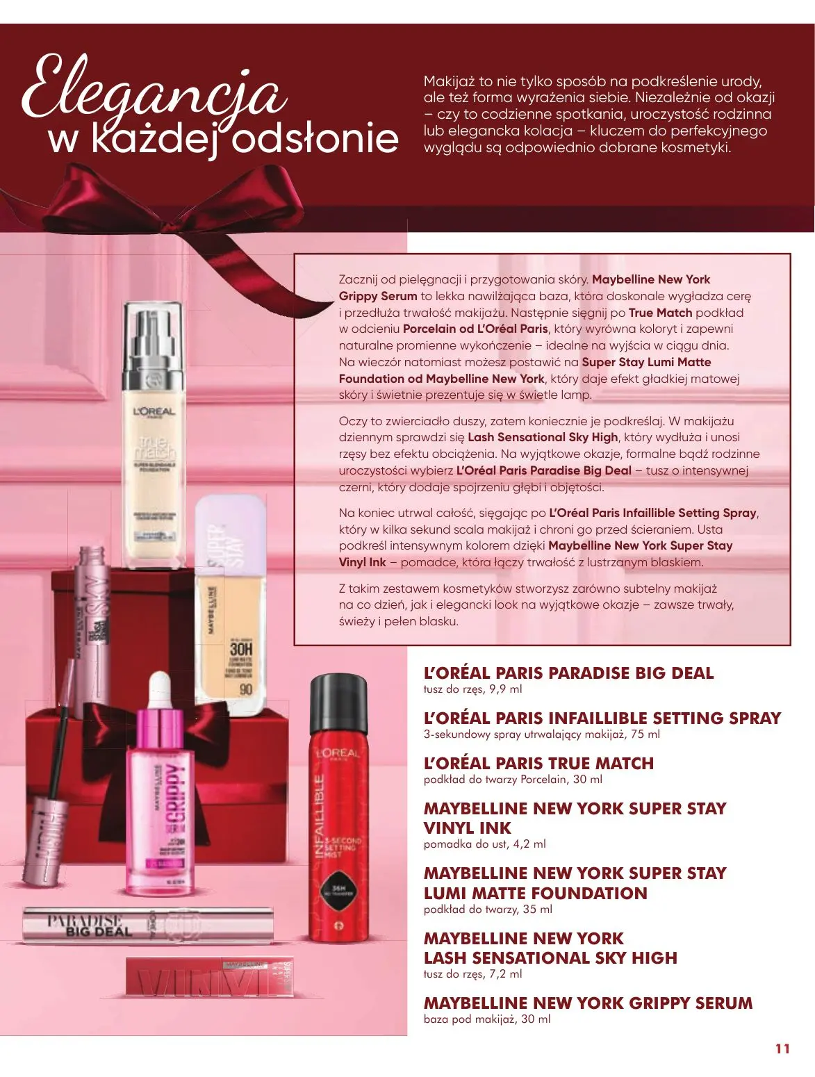 gazetka promocyjna SUPER-PHARM Jakie piękne Święta - Strona 11