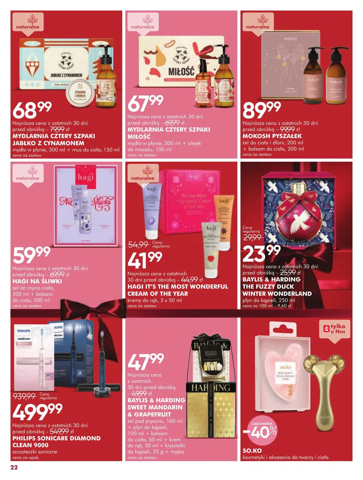 gazetka promocyjna SUPER-PHARM Jakie piękne Święta - Strona 22
